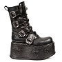 Platform Boot M.1473-S3 laars van leer, Platform Boot M.1473-S3 laars van leer,